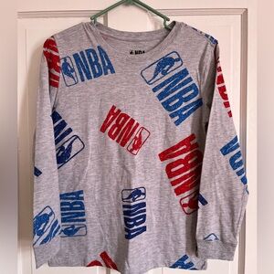 Boys NBA long sleeve tee